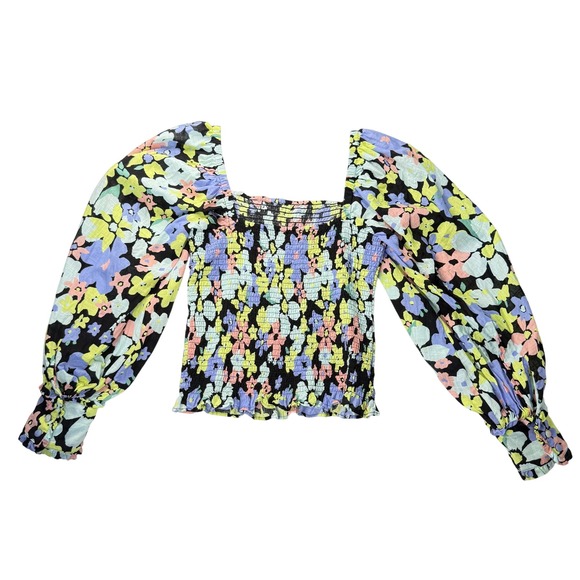 Free People Floral‎ Printed Crop Top - Picture 7 of 14